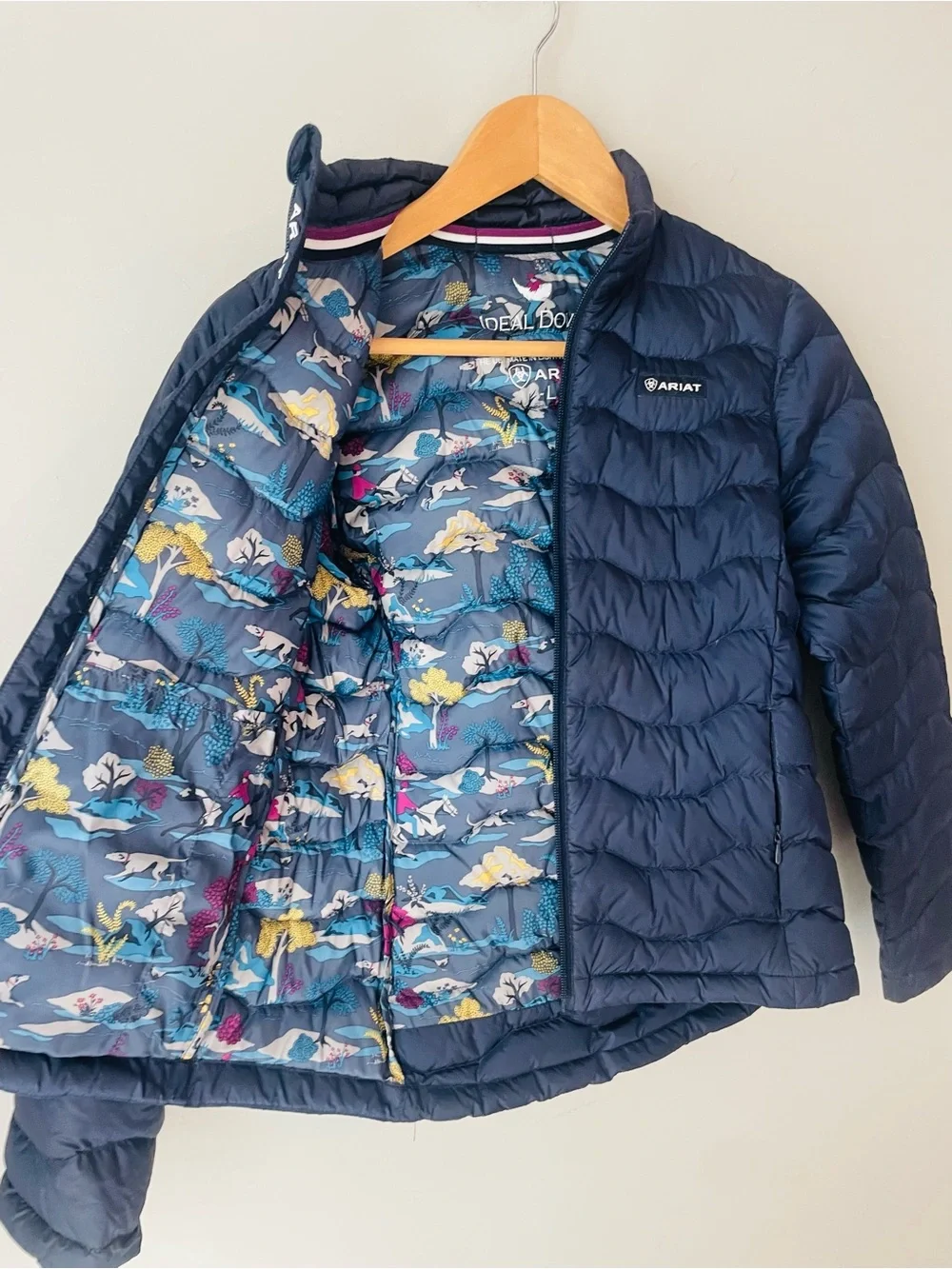 Ariat Ideal Down Navy Jacket